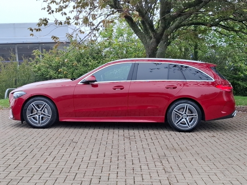 Mercedes-Benz C Class C200 Amg Line 9G-tronic KS25WYU Red #4