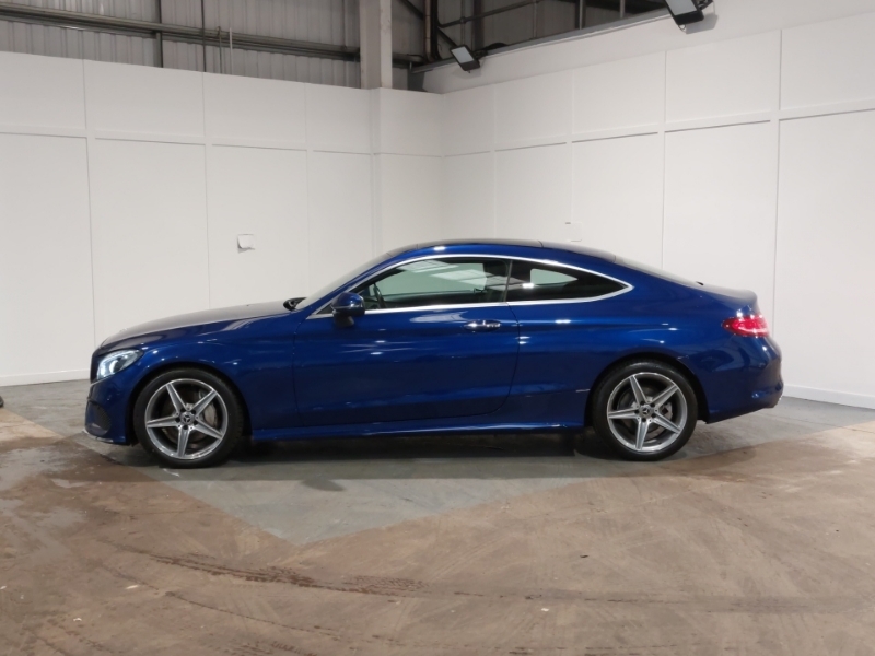 Mercedes-Benz C Class C220d Amg Line Premium SN17YJF Blue #4