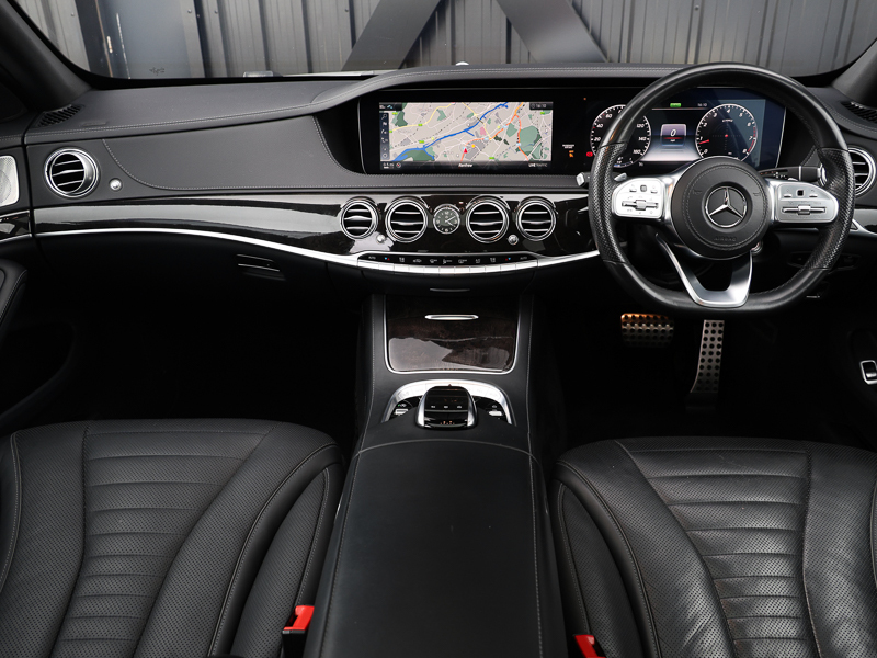 Mercedes-Benz S Class S500l Amg Line Premium Plus 9G-tronic Silver #3