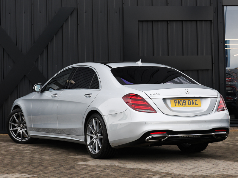 Mercedes-Benz S Class S500l Amg Line Premium Plus 9G-tronic Silver #2