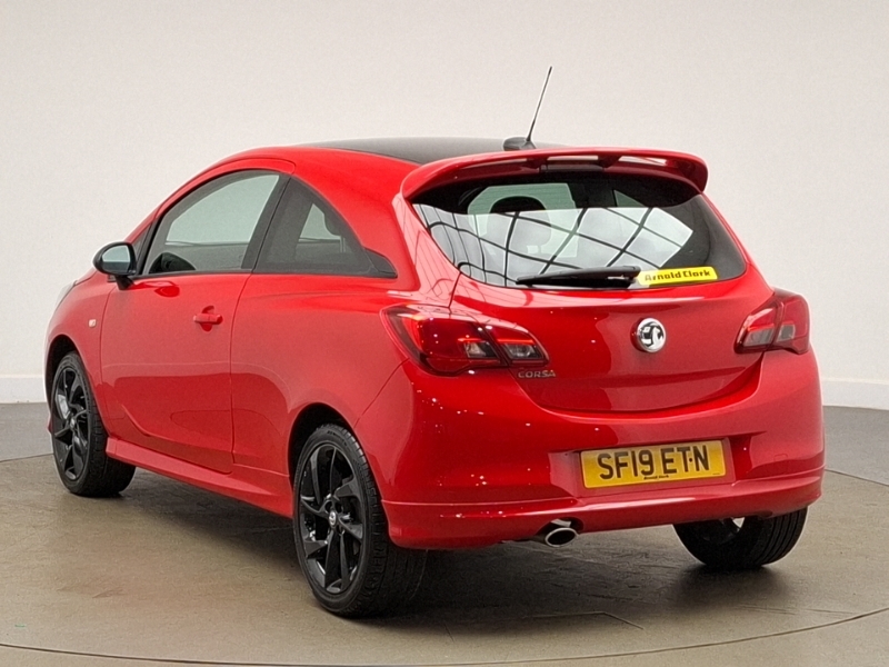Vauxhall Corsa 1.4 Sri Vx-line Nav Black SF19ETN Red #2