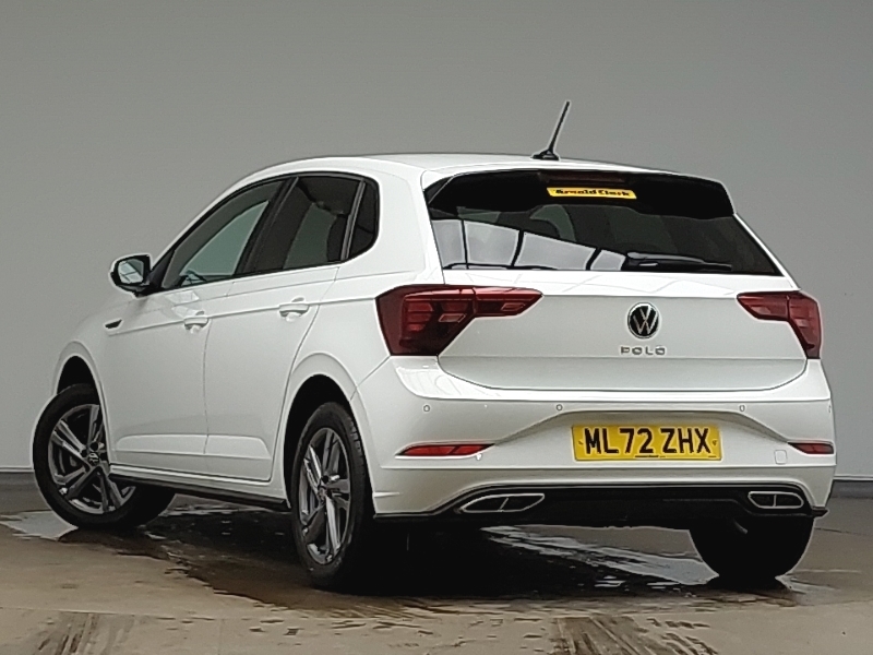 Volkswagen Polo 1.0 Tsi R-line ML72ZHX White #2