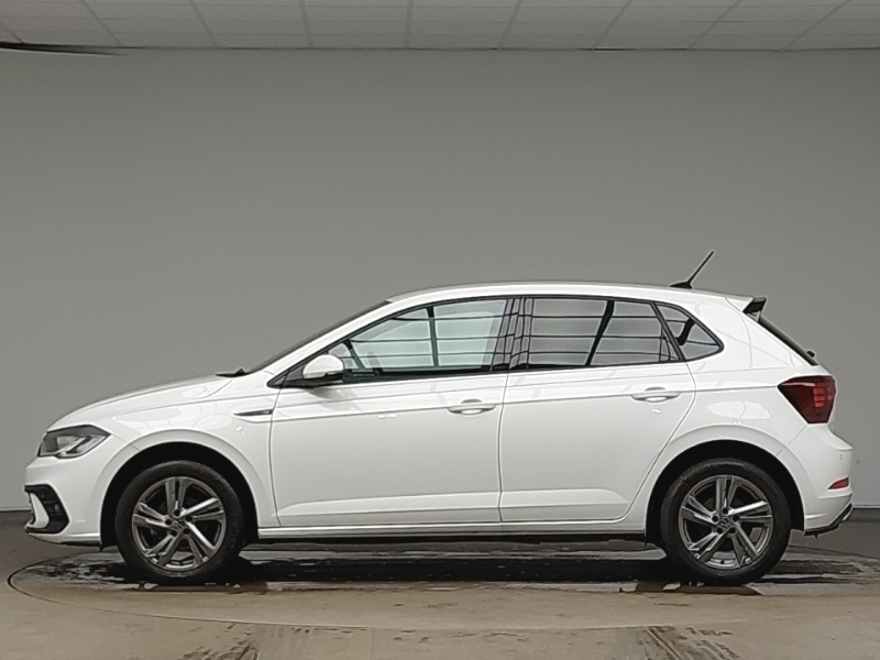 Volkswagen Polo 1.0 Tsi R-line ML72ZHX White #4