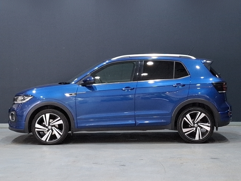 Volkswagen T-Cross 1.0 Tsi 115 R-line MV70YOP Blue #4
