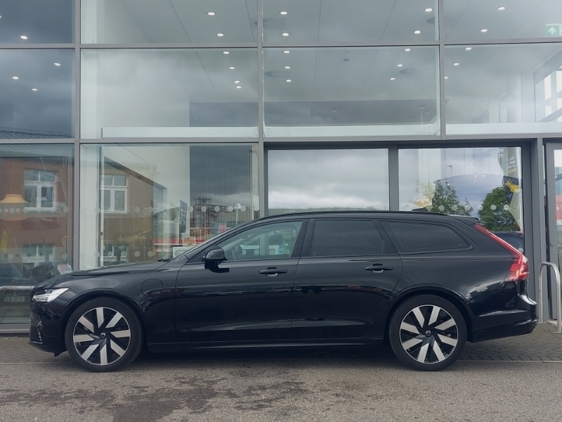 Volvo V90 2.0 T6 350 Phev Plus Dark Awd NL74UHR Black #4