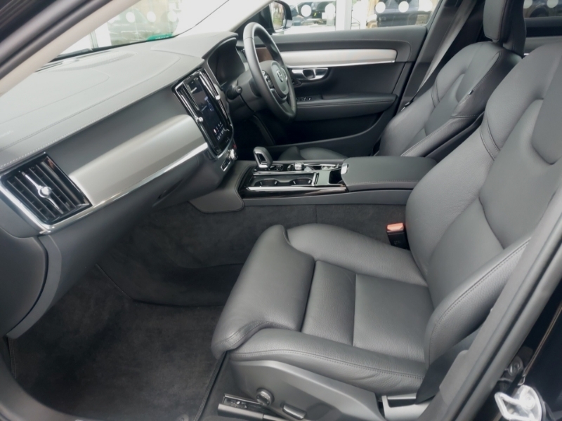 Volvo V90 2.0 T6 350 Phev Plus Dark Awd NL74UHR Black #5