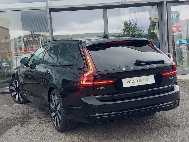 Volvo V90 2.0 T6 350 Phev Plus Dark Awd NL74UHR Black #2