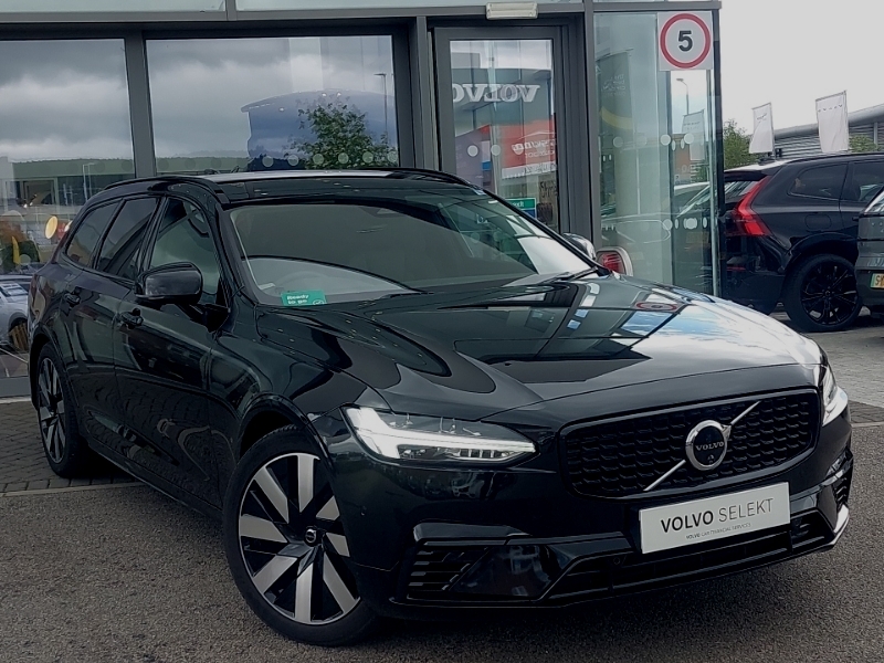 Volvo V90 2.0 T6 350 Phev Plus Dark Awd Black