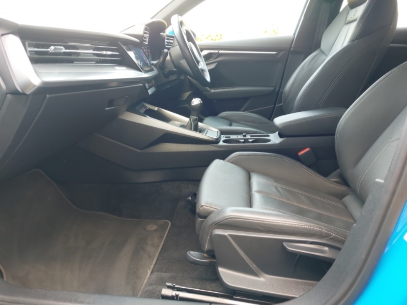 Audi A3 30 Tfsi S Line CL23OTG Blue #5