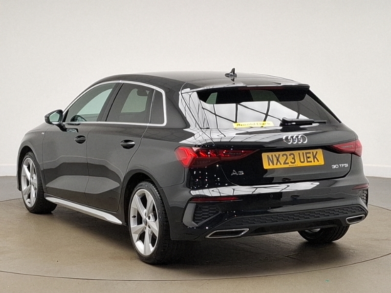 Audi A3 30 Tfsi S Line NX23UEK Black #2