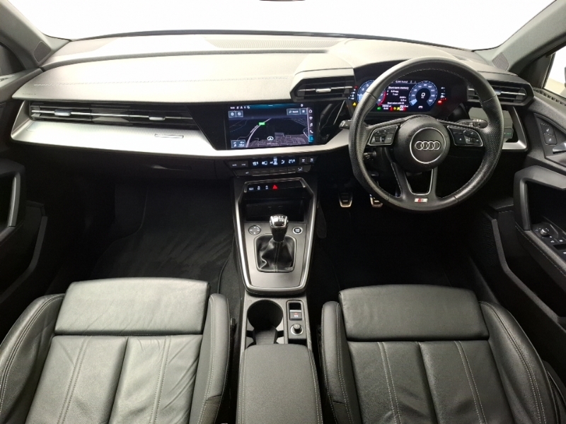 Audi A3 30 Tfsi S Line NX23UEK Black #3
