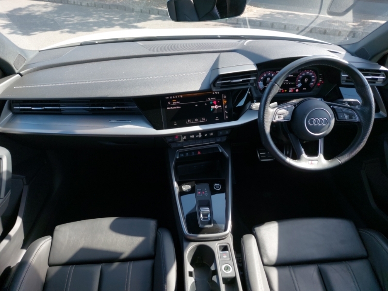 Audi A3 35 Tfsi S Line S Tronic GD73RUH White #3