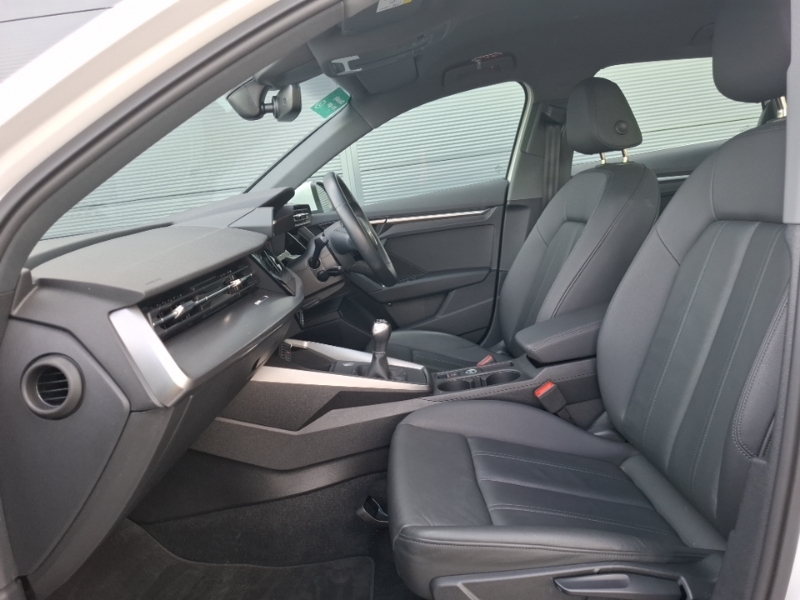 Audi A3 30 Tfsi Sport KM23GTU White #5