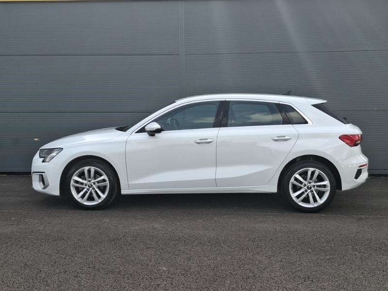 Audi A3 30 Tfsi Sport KM23GTU White #4