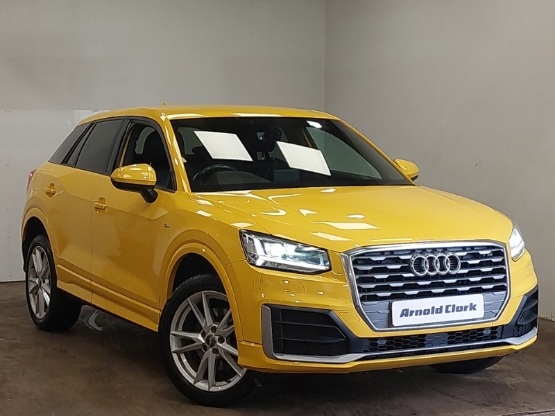 Audi Q2 1.4 Tfsi S Line Yellow