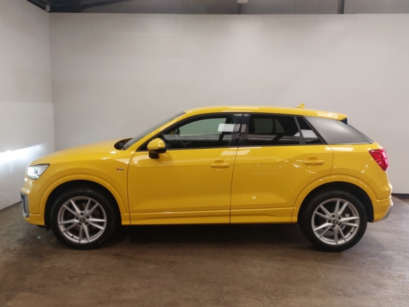 Audi Q2 1.4 Tfsi S Line Yellow #4