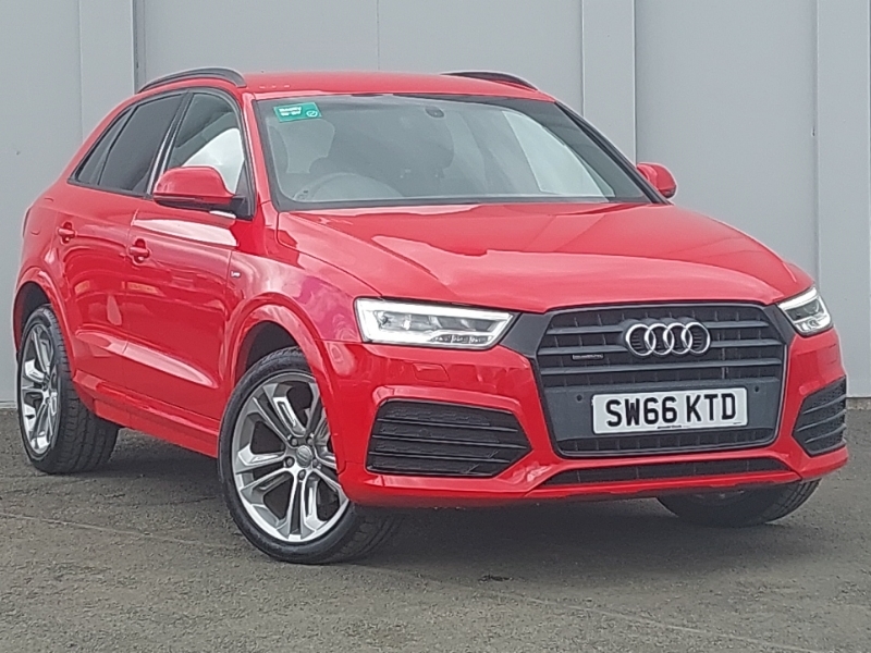 Audi Q3 2.0 Tdi 184 Quattro S Line Plus S Tronic Red