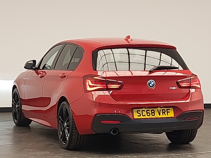 BMW 1 Series 118I 1.5 M Sport Shadow Edition SC68VRF Red #2