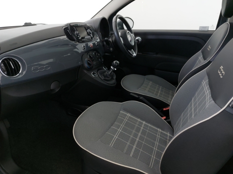 Fiat 500 1.2 Lounge SN68FET Grey #5