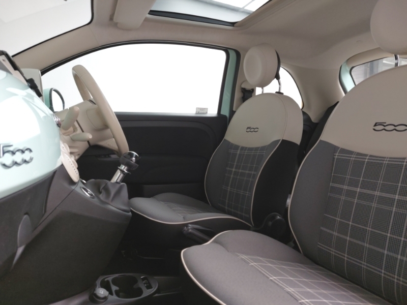 Fiat 500 1.2 Lounge YJ68JKZ Green #5