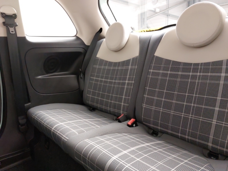 Fiat 500 1.2 Lounge YJ68JKZ Green #6