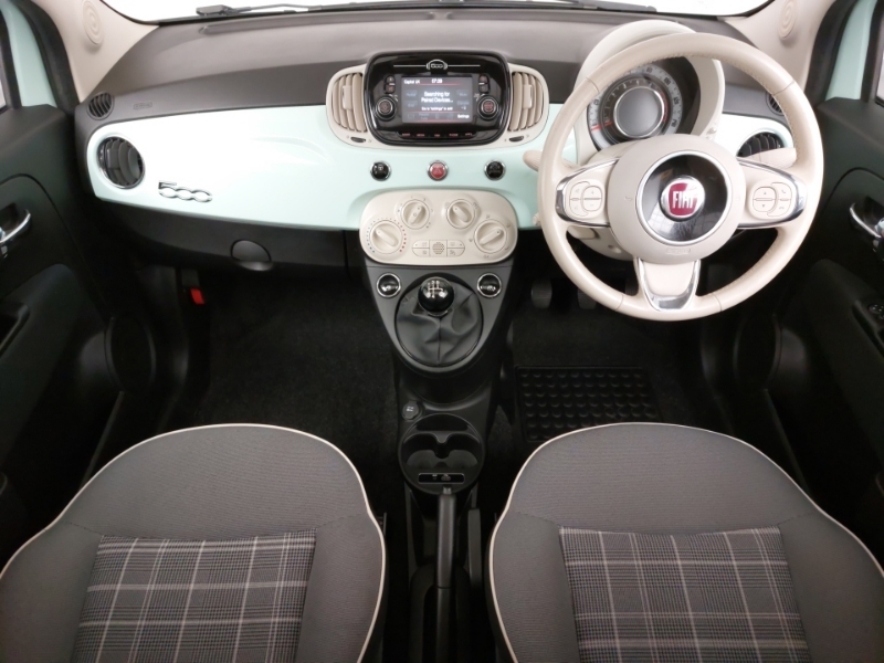 Fiat 500 1.2 Lounge YJ68JKZ Green #3