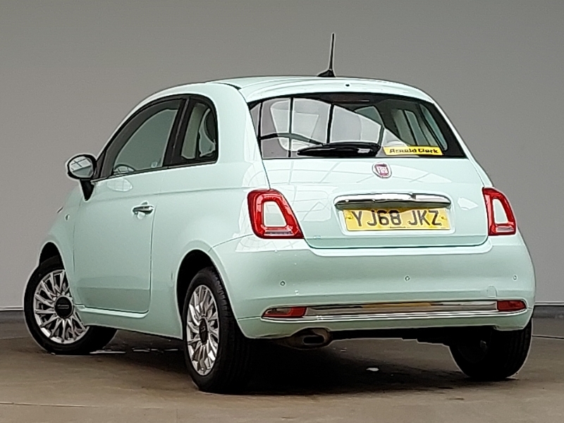 Fiat 500 1.2 Lounge YJ68JKZ Green #2