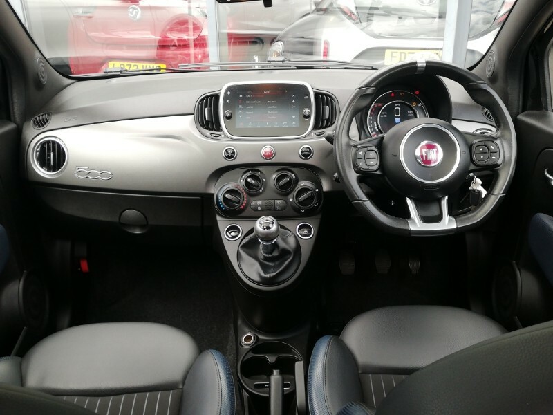 Fiat 500 1.2 Rock Star MJ69ARZ Black #3