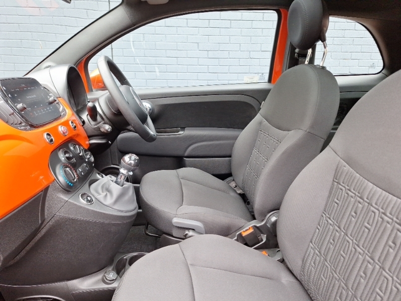 Fiat 500 1.0 Mild Hybrid YF74ODA Orange #5