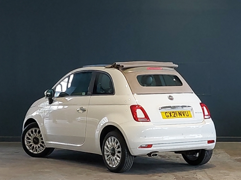 Fiat 500C 1.0 Mild Hybrid Lounge White #2