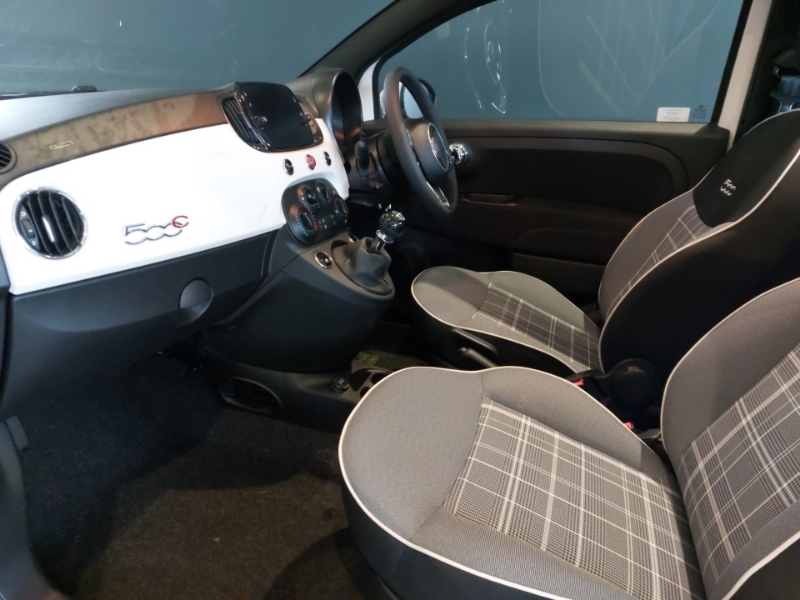 Fiat 500C 1.0 Mild Hybrid Lounge White #5