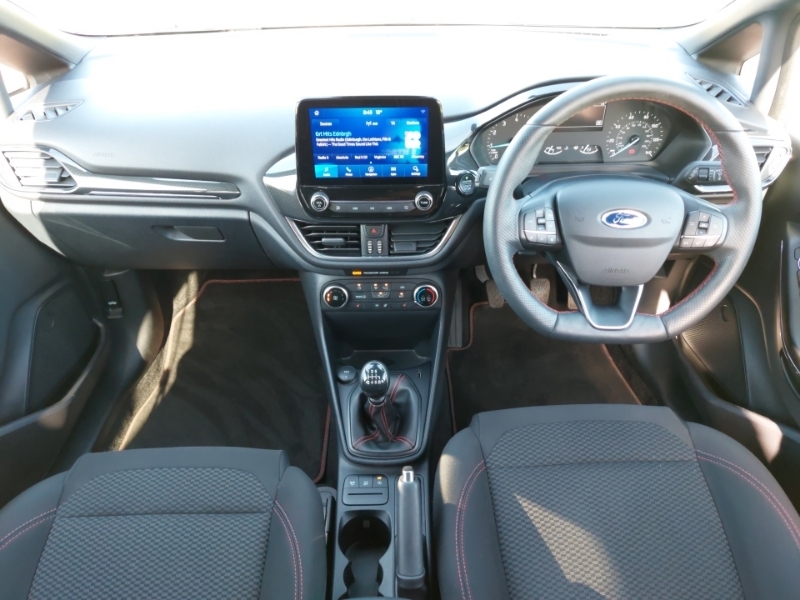 Ford Fiesta 1.0 Ecoboost Hybrid Mhev 125 St-line Edition YF21ACL White #3