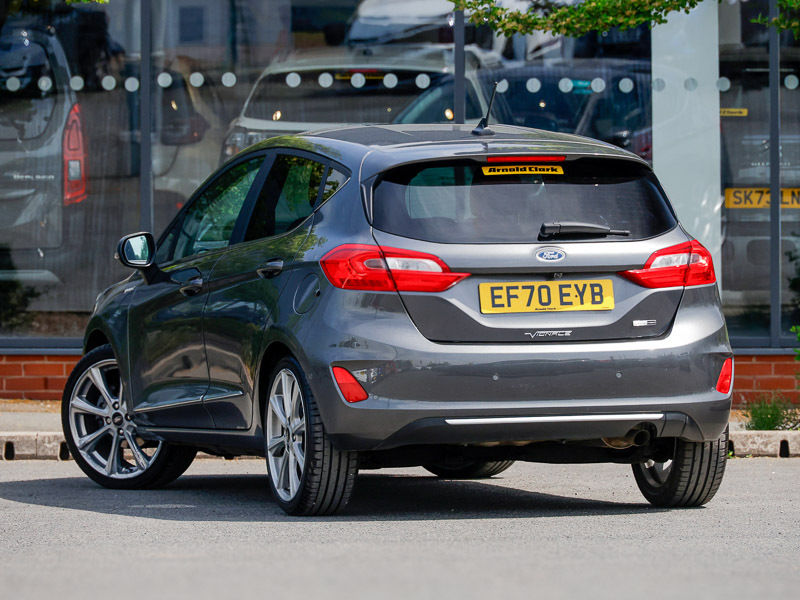 Ford Fiesta 1.0 Ecoboost Hybrid Mhev 155 Vignale Edition EF70EYB Grey #2