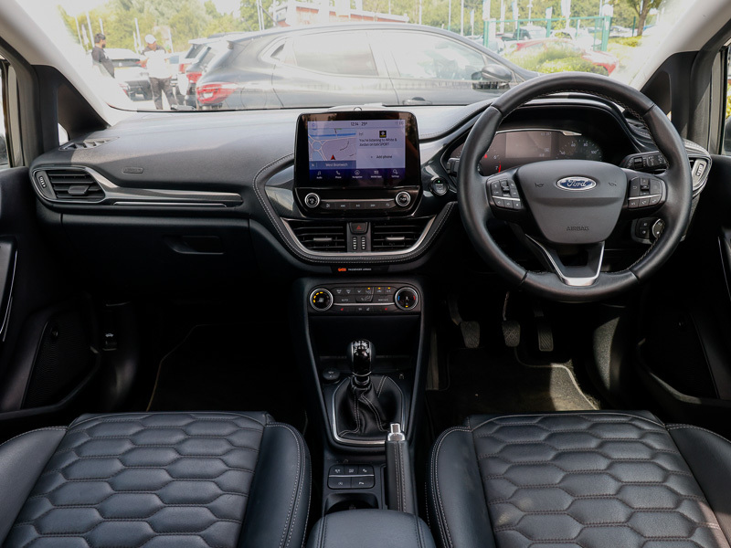 Ford Fiesta 1.0 Ecoboost Hybrid Mhev 155 Vignale Edition EF70EYB Grey #3