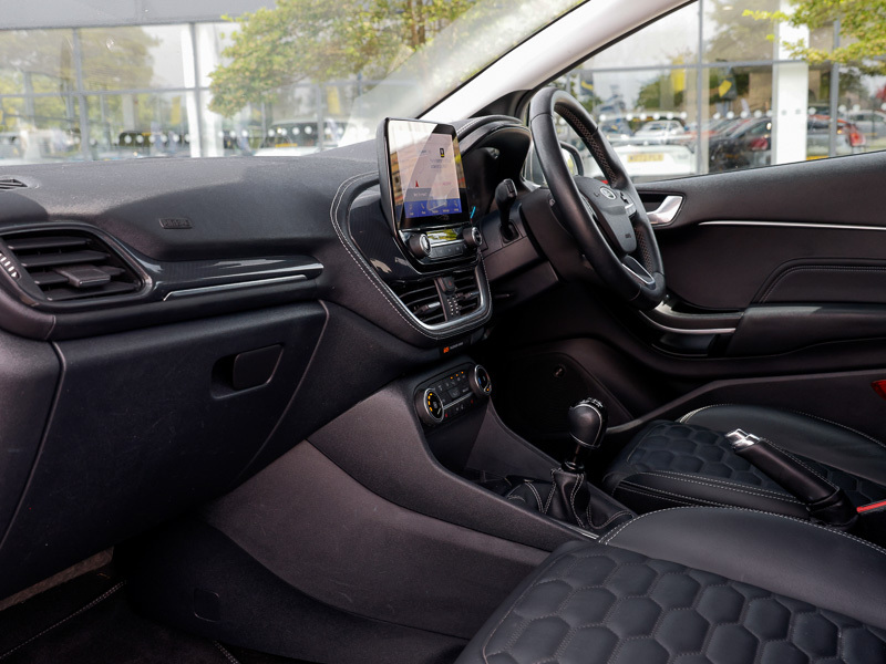 Ford Fiesta 1.0 Ecoboost Hybrid Mhev 155 Vignale Edition EF70EYB Grey #5