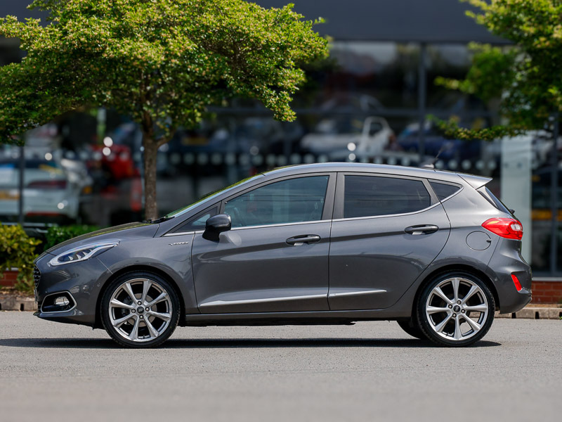 Ford Fiesta 1.0 Ecoboost Hybrid Mhev 155 Vignale Edition EF70EYB Grey #4
