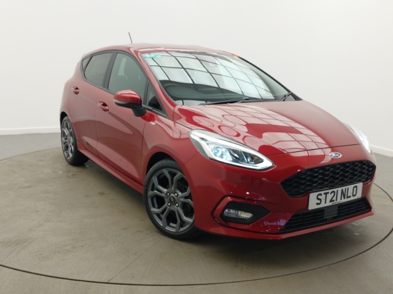 Ford Fiesta 1.0 Ecoboost 95 St-line Edition Red