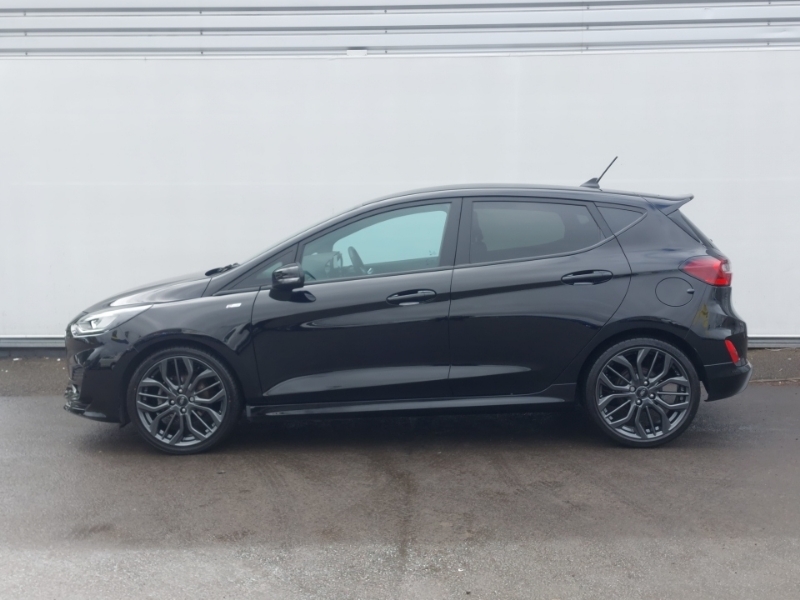 Ford Fiesta 1.0 Ecoboost Hybrid Mhev 125 St-line X MW23OMT Black #4