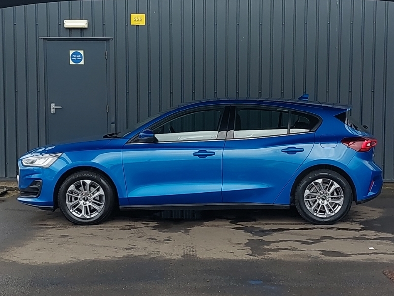 Ford Focus 1.0 Ecoboost Hybrid Mhev 155 Titanium BW23ZGC Blue #4