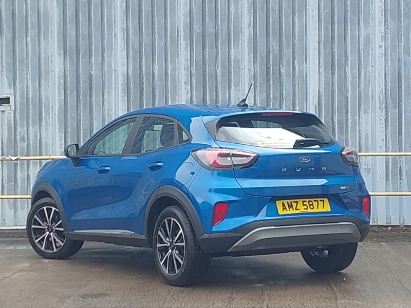 Ford Puma 1.0 Ecoboost Hybrid Mhev 155 Titanium AMZ5877 Blue #2