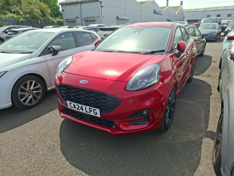 Ford Puma 1.0 Ecoboost Hybrid Mhev St-line X Red