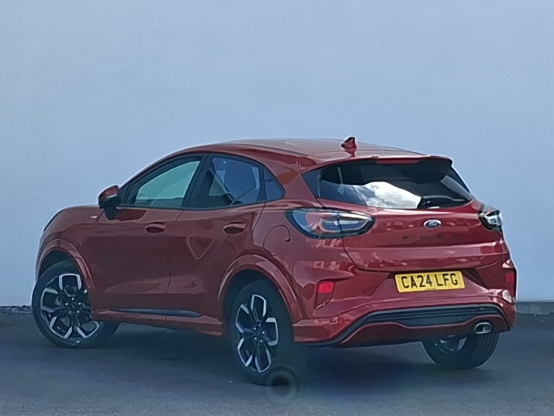 Ford Puma 1.0 Ecoboost Hybrid Mhev St-line X CA24LFG Red #2