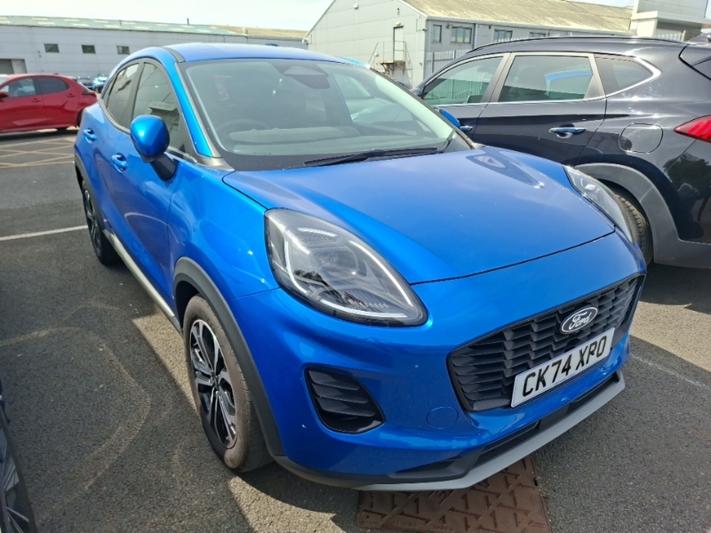 Ford Puma 1.0 Ecoboost Hybrid Mhev Titanium Blue