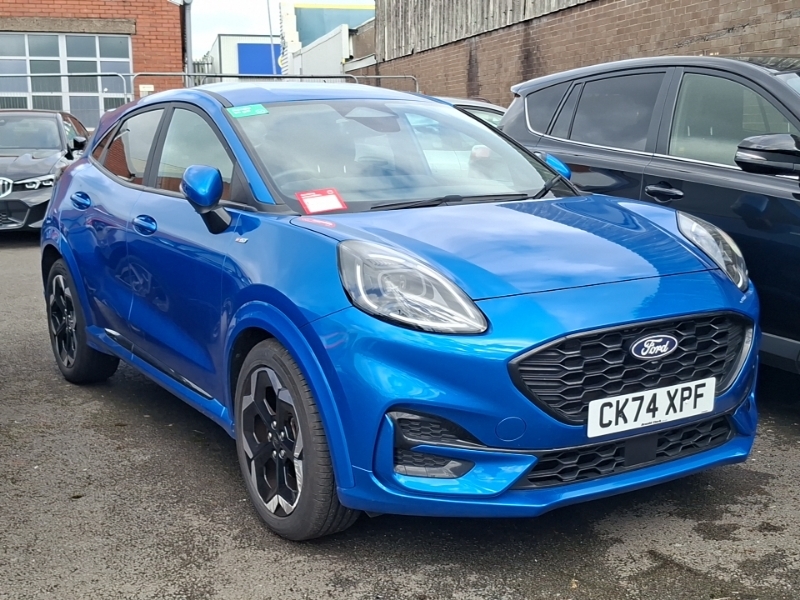Ford Puma 1.0 Ecoboost Hybrid Mhev St-line X Blue
