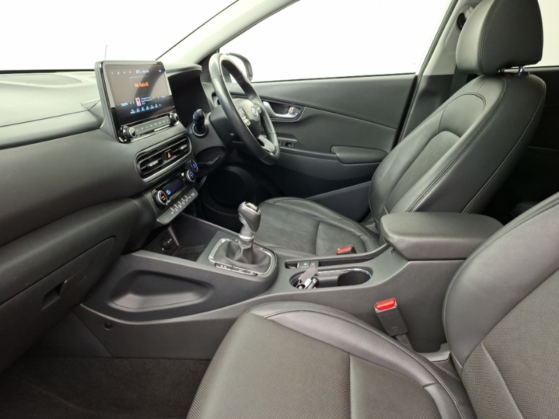 Hyundai Kona 1.0 Tgdi 48V Mhev Ultimate ND71FXR White #5