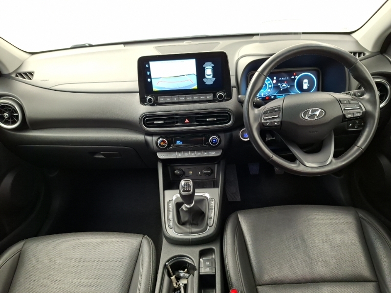 Hyundai Kona 1.0 Tgdi 48V Mhev Ultimate ND71FXR White #3