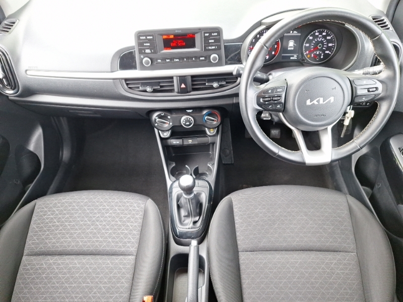 Kia Picanto 1.0 2 4 Seats SV23WUD Black #3