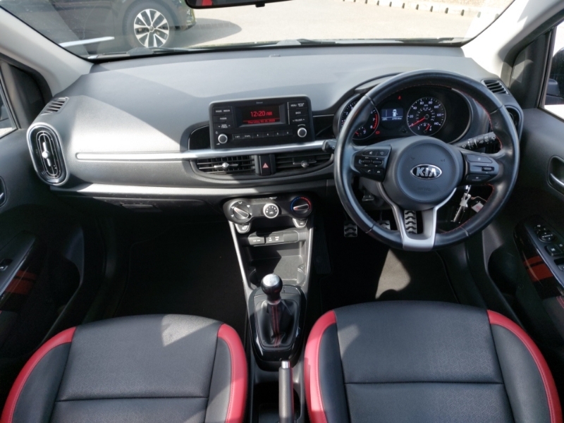 Kia Picanto 1.0 Gt-line BG67XFF Black #3