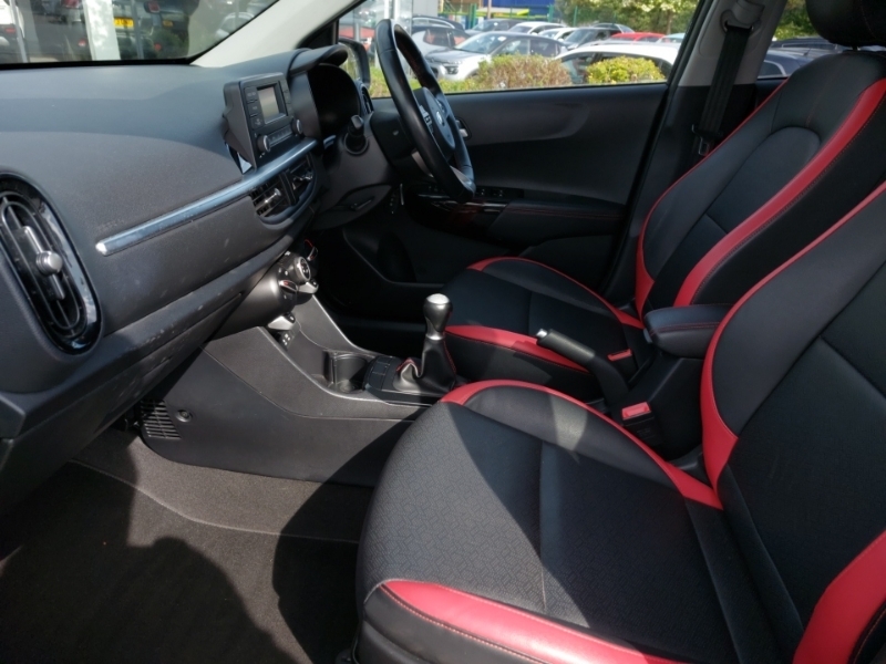 Kia Picanto 1.0 Gt-line BG67XFF Black #5