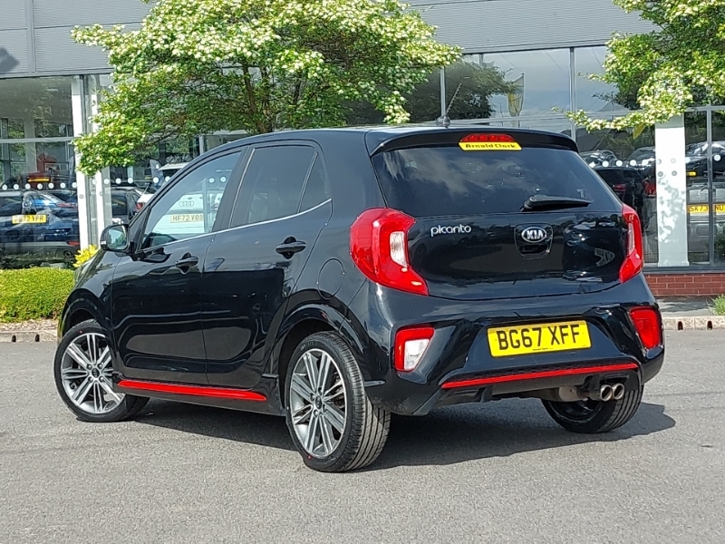 Kia Picanto 1.0 Gt-line BG67XFF Black #2